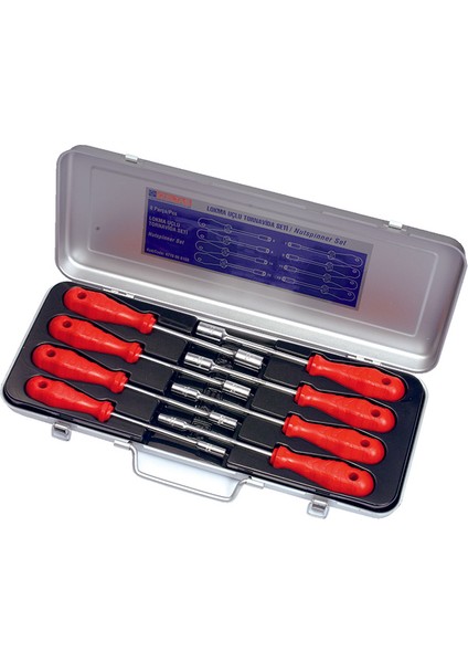Izeltaş Lokma Uçlu Tornavida Seti (8 Parça)