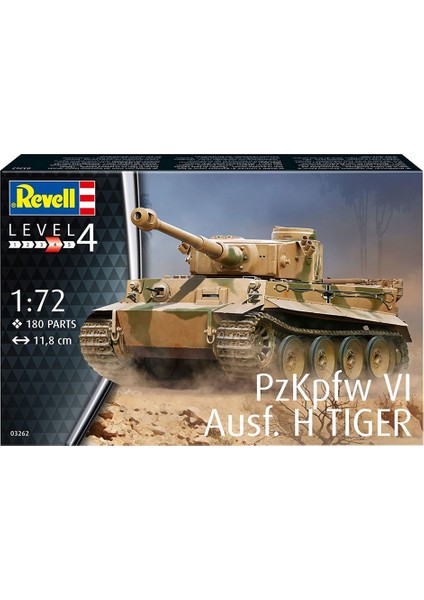 Model Kit Pzkpfw Vı Tiger Ausf H 3262