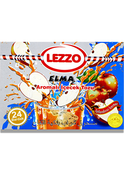 Elma Aromalı Içecek Tozu 600 gr