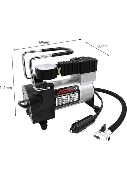 Oto Lastik Şişirme Kompresörü Pompası