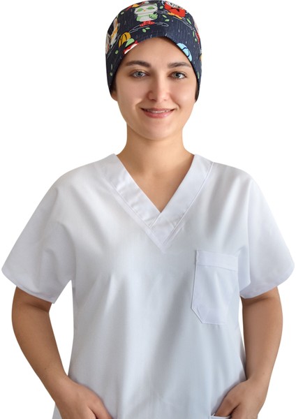 Yağmurlu Baykuş Doktor Hemşire Hastane Aşçı Cerrahi Bone