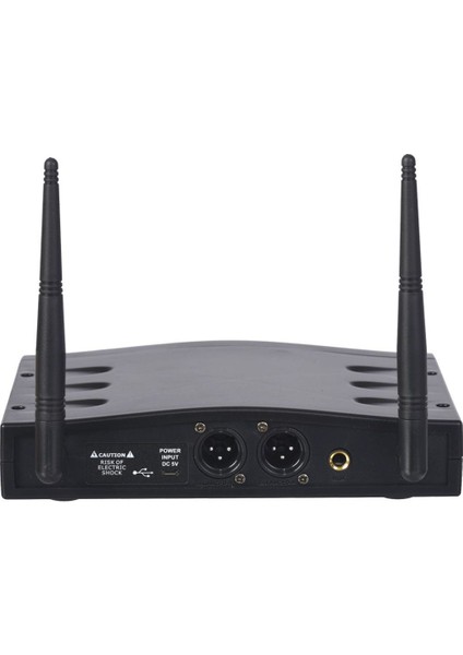 K-312 Çift El Kablosuz Telsiz Mikrofon 16 Digital Kanal Uhf