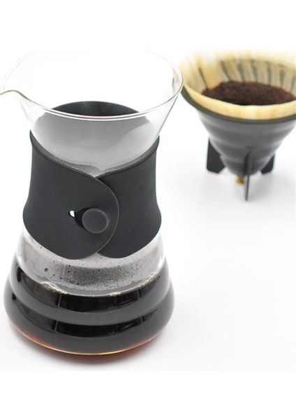 V60 02 Dripperlı Kahve Demleme Sürahisi + 40 Adet V60 Dripper Filtre Kağıdı