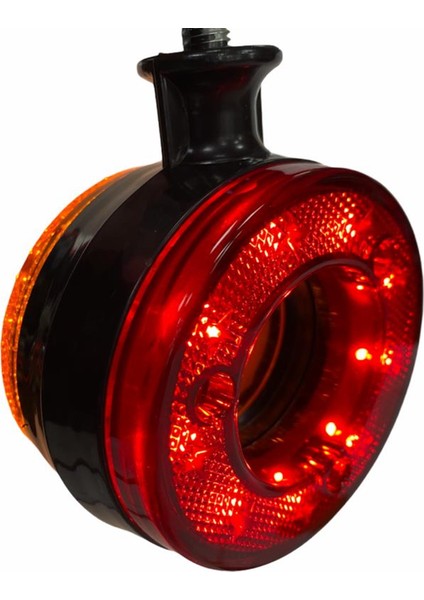 Ayna Altı Küpe Lamba Içi Boş 12-24 Volt Sarı Kırmızı 2 Adet