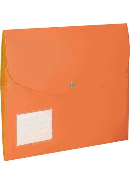 Körüklü Dosya 13 Cep Lastikli F4302 Turuncu