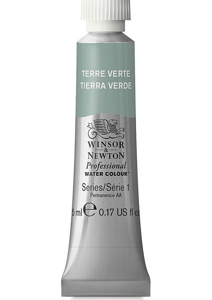 : Professional : Tüp Sulu Boya : 5 ml : Terre Verte 637 S.1