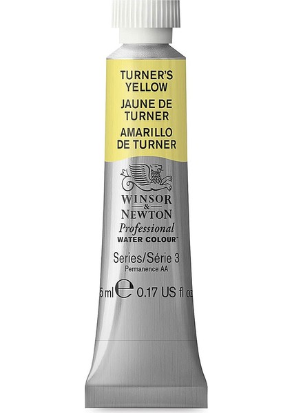 : Professional : Tüp Sulu Boya : 5 ml : Turners Yellow 649 S.3