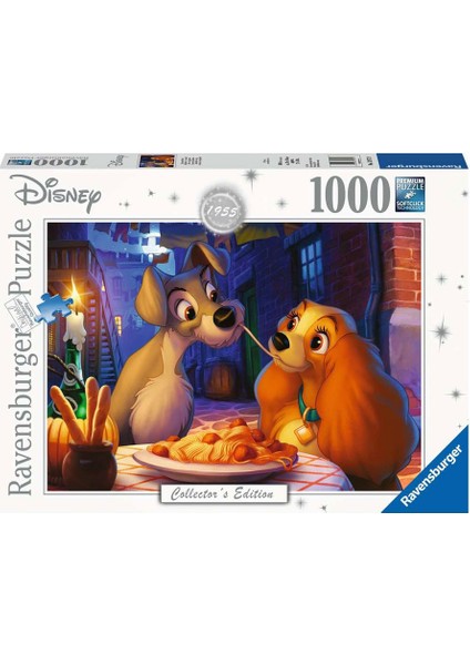 1000 Parça Puzzle Wd Susi Tramp 139729