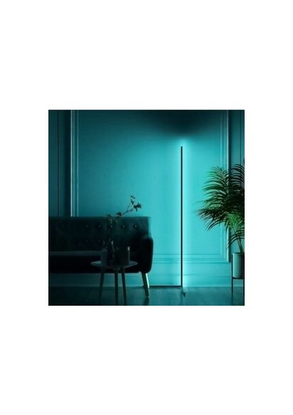 Bysevensail Lambader Ayaklı Rgb Kumandalı LED L Köşe Aydınlatma 150 cm