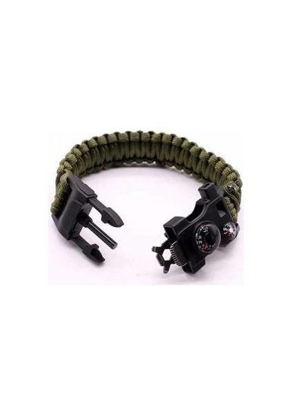 Outdoor Outlet Paracord Paraşüt Ipi Survival Outdoor Bileklik 18IN1 18 Özellik