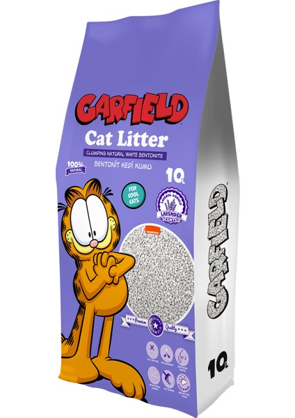 Lavanta Kokulu Kedi Kumu 10 LT