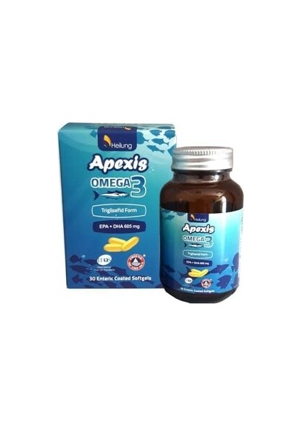 Fish Oil Omega 3 Balık Yağı 30 Kapsül