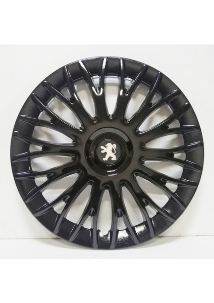 Peugeot 13 Inç Seçenek Piano Black Jant Kapağı 4 Adet