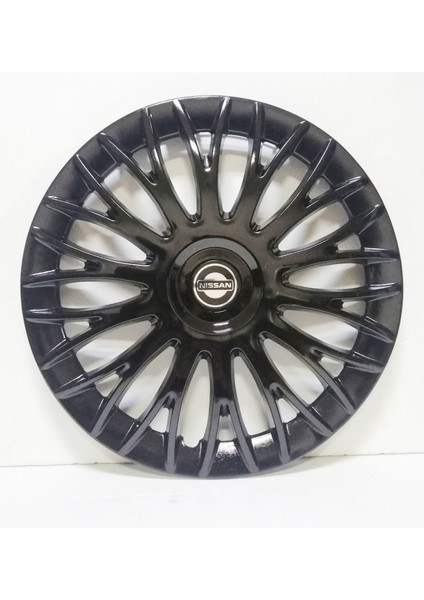 Nisssan 15 Inç Seçenek Piano Black Jant Kapağı 4 Adet