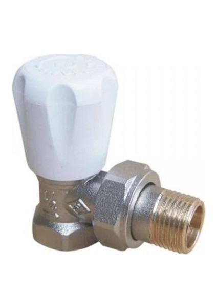 Köşe Radyatör Vanası 1/2