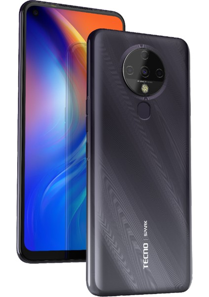 Spark 6 128 GB 4 GB Ram (TECNO Türkiye Garantili) Siyah