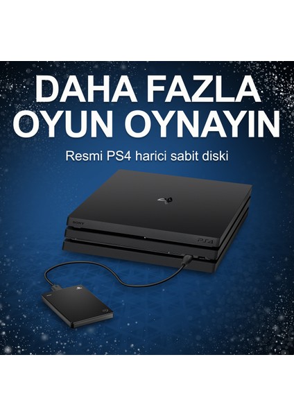 Gaming 2TB 2.5" PS4 USB3.0 Harici Disk STGD2000200