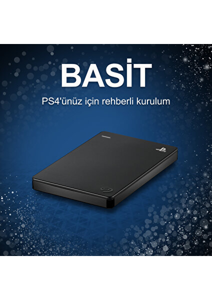 Gaming 2TB 2.5" PS4 USB3.0 Harici Disk STGD2000200