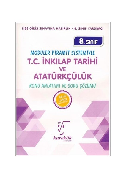 Karekök Yayıncılık 8. Sınıf Tc.İnkilap Tarihi ve Atatürkçülük Konu