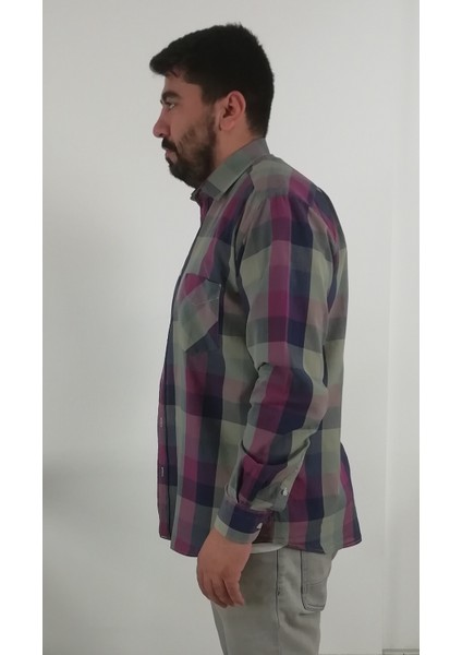 Regular Fit Ekose Vual Erkek Gömlek