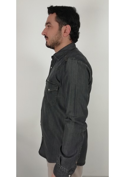 Slim Fit Western Kot Erkek Gömlek fiyatları