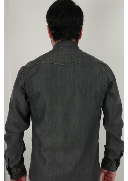 Slim Fit Western Kot Erkek Gömlek modelleri