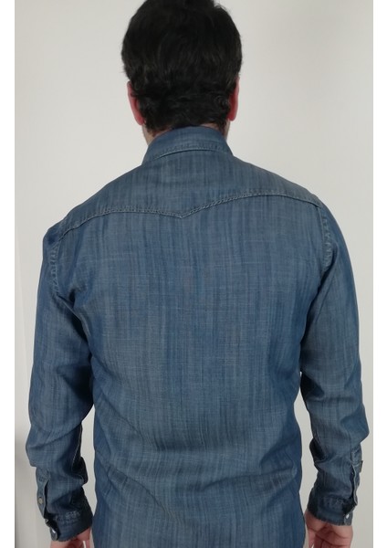 Slim Fit Western Kot Erkek Gömlek