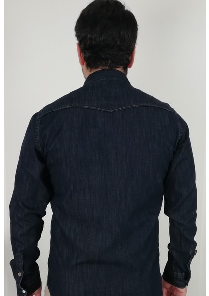 Slim Fit Western Kot Erkek Gömlek