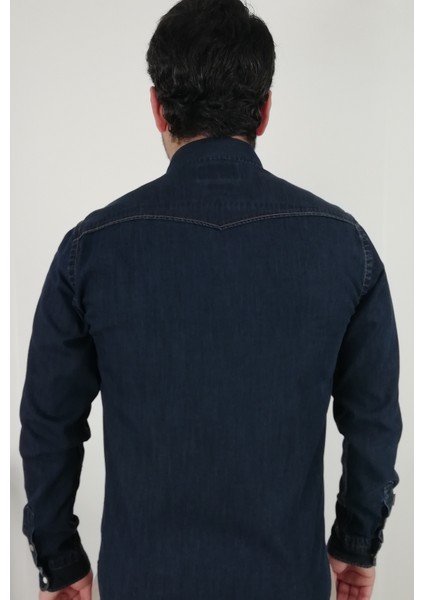 Slim Fit Western Kot Erkek Gömlek