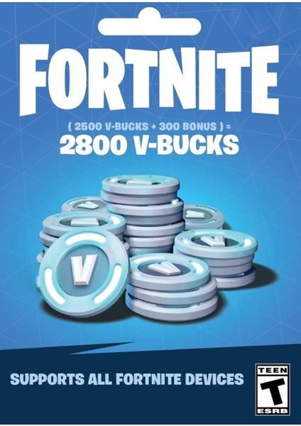 Fortnite 2800 V-Bucks