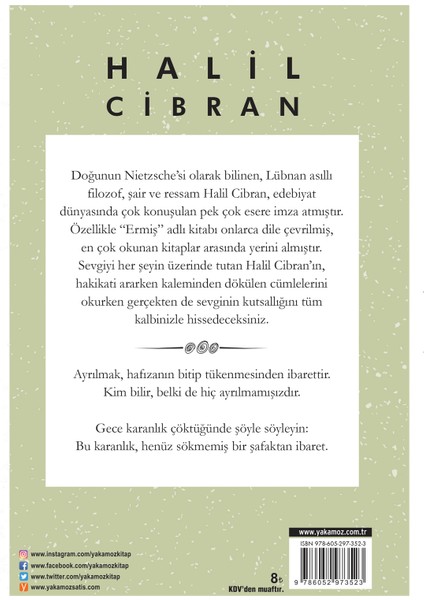 Ermiş’in Bahçesi - Halil Cibran
