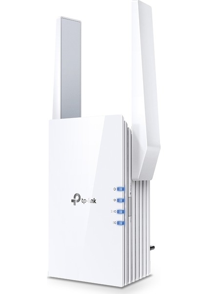 RE605X, AX1800 Mbps, 1 Gigabit Bağlantı Noktası ve 2 Harici Anten, Dahili Access Point Modu ile Geniş Bant/Wi-Fi Güçlendirici/Hotspot, Wi-Fi 6 Menzil Genişletici