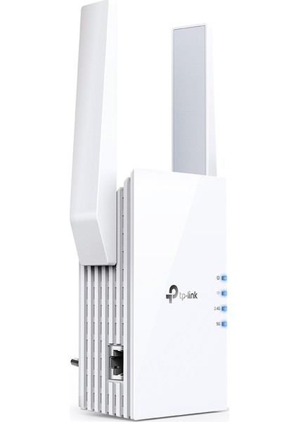 RE605X, AX1800 Mbps, 1 Gigabit Bağlantı Noktası ve 2 Harici Anten, Dahili Access Point Modu ile Geniş Bant/Wi-Fi Güçlendirici/Hotspot, Wi-Fi 6 Menzil Genişletici