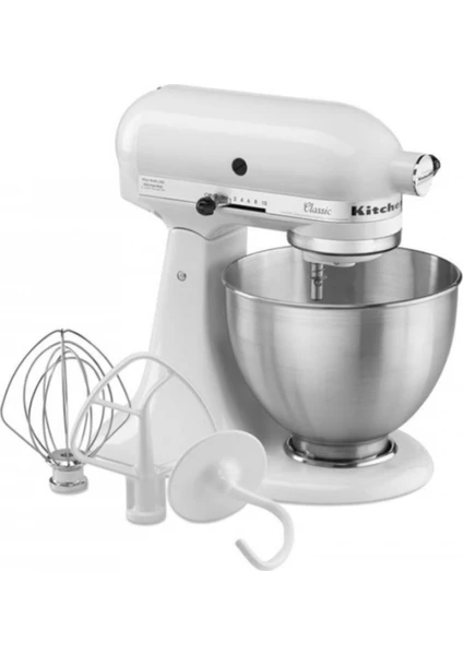 Kitchenaid KTCH5K45SS Classic Stand 4.3 L Beyaz Mikser