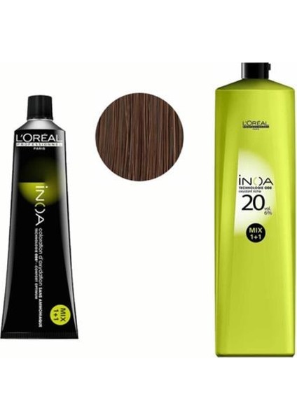 Loreal Professionnel Loreal Inoa No:6,1 Saç Boyası 60 Gr+Oksidan 20 Vol. %6 1000 ml