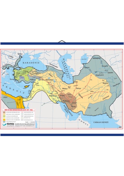 Med ve Pers İmparatorluğu Kaplamalı