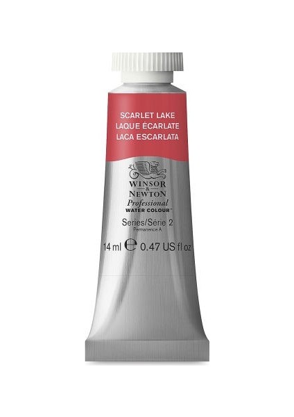 : Professional : Sulu Boya : 14 ml : Scarlet Lake 603 S.2