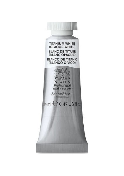 : Professional : Sulu Boya : 14 ml : Titanium White 644 S.1