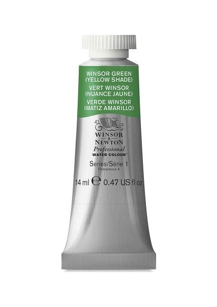 : Professional : Sulu Boya : 14 ml : Winsor Green (Ys) 721 S.1