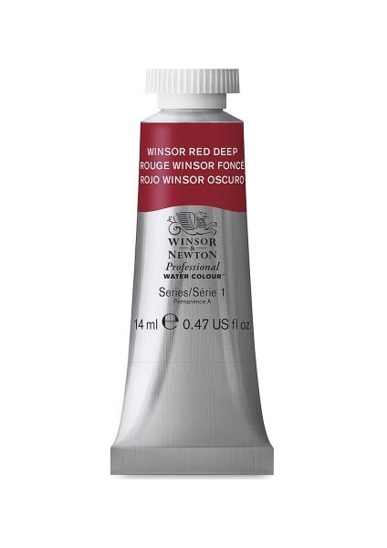 : Professional : Sulu Boya : 14 ml : Winsor Red Deep 725 S.1