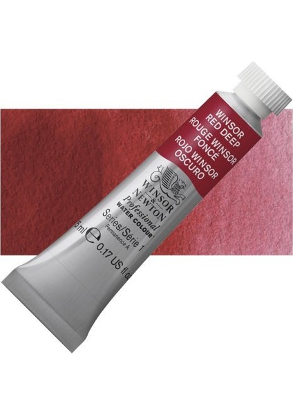 : Professional : Sulu Boya : 14 ml : Winsor Red Deep 725 S.1 modelleri