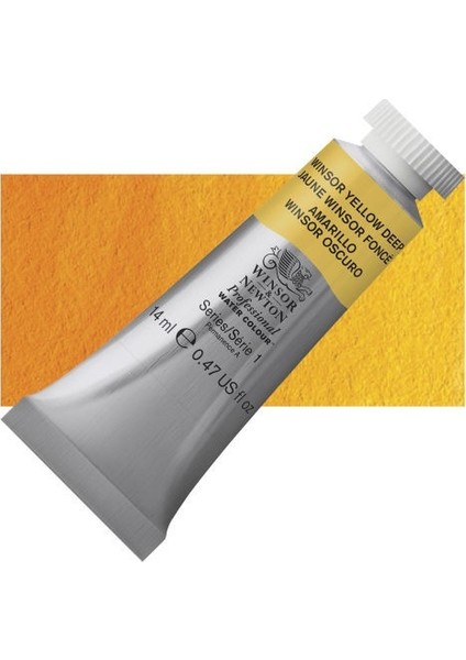 : Professional : Sulu Boya : 14 ml : Winsor Yellow Deep 731 S.1 modelleri
