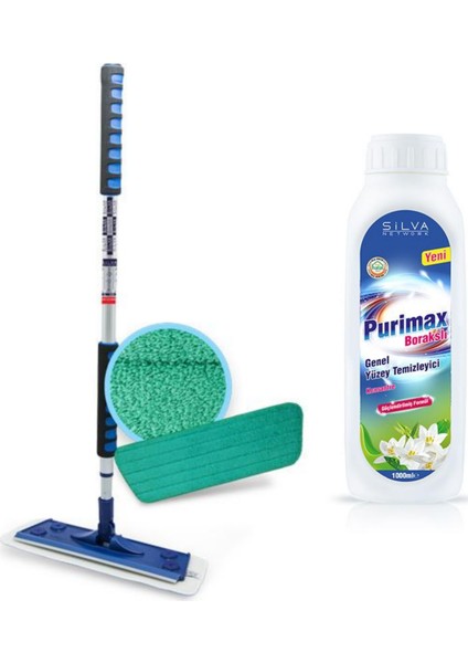 Silva Tekli Islak Mop ve Purimax Genel Yüzey Temizlik Deterjanı