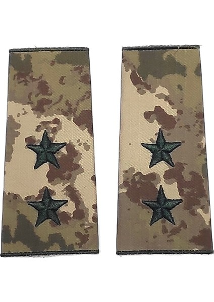 Üsteğmen Kamuflaj Rütbe (Kara Kuvvetleri Yeni Kamuflaj )