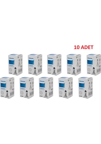H7 55WATT Standart Ampul 12972 Proqc1 ( On Adet)