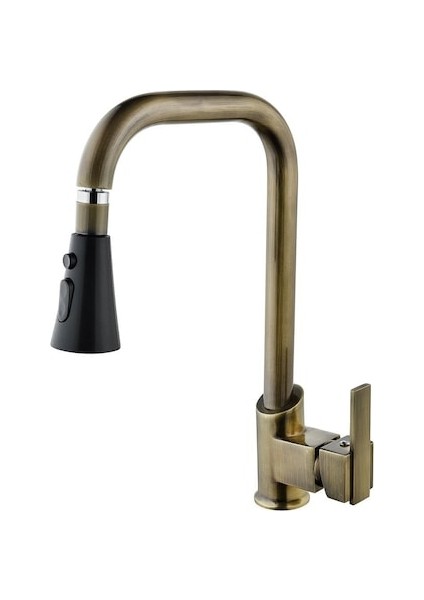 Diamond Lüks Eskitme Siyah Fonksiyonlu Mutfak Bataryası