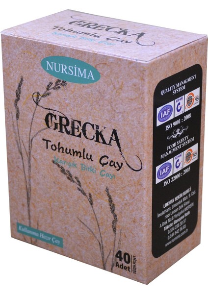 Greçka Tohumlu Karışık Bitki Çayı 40'lı