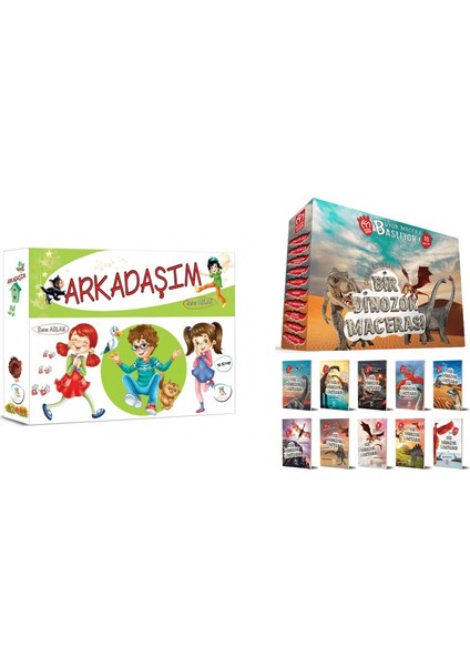 2. Sınıf Arkadaşım ve Bir Dinozor Mac 10' Lu Hikaye (Ciltli)