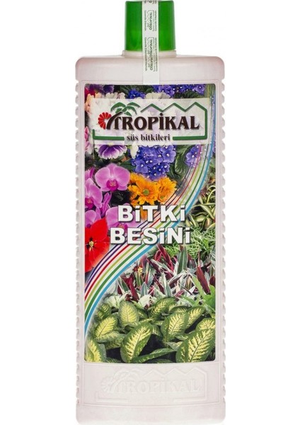 Tropikal Bitki Besini 6 Adet - Genel Kullanım 1000 ml