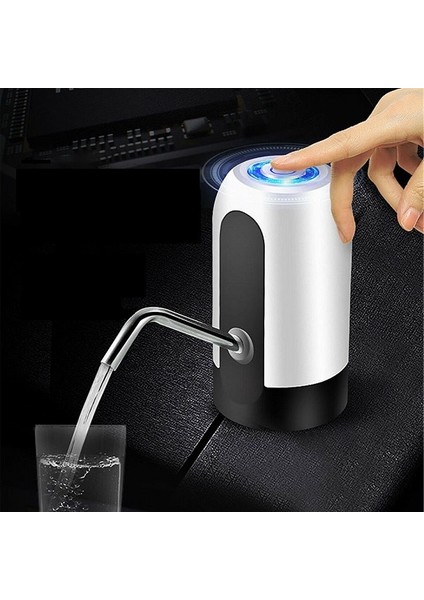 USB Şarjlı Taşına Bilir Otomatik Damacana Su Pompası